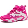 image:imageReebok Zone Breaker High Top Sneakers Court Sport Basketball Shoes for WomenPink GlowBright White