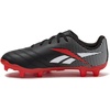 image:imageReebok Strike MG Youth Kids Soccer Cleats Boys and Girls Soccer Shoes Lace Up or Hook amp Loop Closure Indoor or Outdoor for Turf or GrassLace  BlackRed