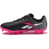 image:imageReebok Strike MG Youth Kids Soccer Cleats Boys and Girls Soccer Shoes Lace Up or Hook amp Loop Closure Indoor or Outdoor for Turf or GrassLace  BlackWhitePink