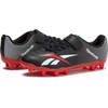 image:imageReebok Strike MG Youth Kids Soccer Cleats Boys and Girls Soccer Shoes Lace Up or Hook amp Loop Closure Indoor or Outdoor for Turf or GrassStrap  BlackRed