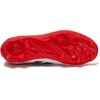 image:imageReebok Strike MG Youth Kids Soccer Cleats Boys and Girls Soccer Shoes Lace Up or Hook amp Loop Closure Indoor or Outdoor for Turf or GrassStrap  Footwear WhiteRival RedBlack