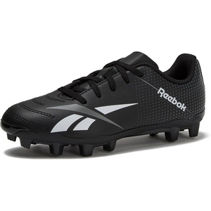 image:imageReebok Strike MG Youth Kids Soccer Cleats Boys and Girls Soccer Shoes Lace Up or Hook amp Loop Closure Indoor or Outdoor for Turf or GrassLace  BlackGrey