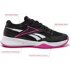 image:imageReebok Classique Court Tennis Shoes for WomenBlackWhiteRaspberry Rose
