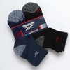 image:imageReebok Boys Quarter Socks 6 Pack Performance Quarter Cut Athletic SocksDark DenimGrey