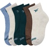 image:imageReebok Boys Quarter Socks 6 Pack Performance Quarter Cut Athletic SocksTealBlue