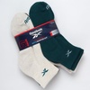 image:imageReebok Boys Quarter Socks 6 Pack Performance Quarter Cut Athletic SocksTealBlue