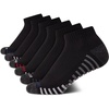 image:imageReebok Boys Quarter Socks 6 Pack Performance Quarter Cut Athletic SocksBlack Detail
