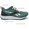 image:imageReebok Aniwa Athletic Kids Shoes for Girls and BoysGreenBlackWhite