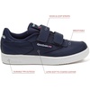 image:imageReebok Club C 2V Kids Shoes Girls Boys amp Toddler Sneakers amp Little Kid SizeVector NavyVector NavyWhite