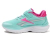 image:imageReebok Futura Dash 1V Athletic Kids Shoes for Girls and Boys SneakersBleached AquaTrue PinkSilver