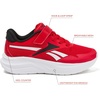 image:imageReebok Futura Dash 1V Athletic Kids Shoes for Girls and Boys SneakersRedBlackWhite
