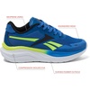 image:imageReebok Futura Dash Running Kids Shoes for Girls and Boys Tennis Sneakers Big and Little Kid Size 11 to 7Olympian BlueDigital LimeBlack