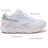 image:imageReebok Swiftstrike Kids Shoes for Girls and Boys Sneakers Size 11 to 7WhiteIridescentFrosted Berry