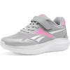 image:imageReebok Futura Dash 1V Athletic Kids Shoes for Girls and Boys SneakersGrey 2True PinkSilver