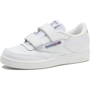 image:imageReebok Club C 2V Kids Shoes Girls Boys amp Toddler Sneakers amp Little Kid SizeFootwear WhiteFootwear WhitePure Grey 5