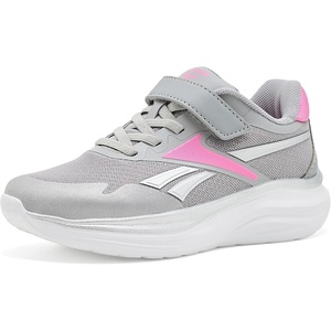 image:imageReebok Futura Dash 1V Athletic Kids Shoes for Girls and Boys SneakersGrey 2True PinkSilver