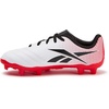 image:imageReebok Strike MG Youth Kids Soccer Cleats Boys and Girls Soccer Shoes Lace Up or Hook amp Loop Closure Indoor or Outdoor for Turf or GrassLace  Footwear WhiteRival RedBlack