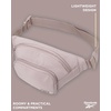 image:imageReebok Belt Bag Fanny Pack for Women amp Men Adjustable CrossbodyKat Latte