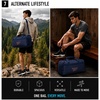 image:imageReebok Compact Carry On Gym Duffle Bag for Women amp Men Adjustable StrapWarrior II Indigo