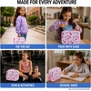 image:imageReebok Kids Insulated Lunch Bag for Boys amp Girls Durable LunchboxBanks Pink Hearts