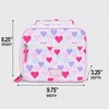 image:imageReebok Kids Insulated Lunch Bag for Boys amp Girls Durable LunchboxBanks Pink Hearts