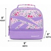 image:imageReebok Kids Insulated Lunch Bag for Boys amp Girls Durable LunchboxRemi Pink Pretty Flowers