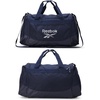 image:imageReebok Lightweight Unisex Carry On Gym Duffle Bag for Men amp Women SportsCade  Navy Silver