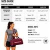 image:imageReebok Lightweight Unisex Carry On Gym Duffle Bag for Men amp Women SportsDenver  Black Cherry Silver