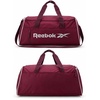 image:imageReebok Lightweight Unisex Carry On Gym Duffle Bag for Men amp Women SportsDenver  Black Cherry Silver