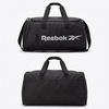 image:imageReebok Lightweight Unisex Carry On Gym Duffle Bag for Men amp Women SportsDenver  Black Silver