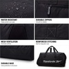 image:imageReebok Lightweight Unisex Carry On Gym Duffle Bag for Men amp Women SportsDenver  Black Silver