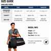 image:imageReebok Lightweight Unisex Carry On Gym Duffle Bag for Men amp Women SportsDenver  Black Silver