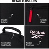 image:imageReebok Mens amp Womens Insulated Work Lunch Box Two Compartments with HandleQuinn Black