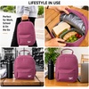 image:imageReebok Mens amp Womens Insulated Work Lunch Box Two Compartments with HandleQuinn Deco Rose