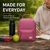 image:imageReebok Mens amp Womens Insulated Work Lunch Box Two Compartments with HandleQuinn Deco Rose