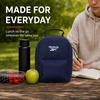 image:imageReebok Mens amp Womens Insulated Work Lunch Box Two Compartments with HandleQuinn Delta Navy