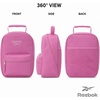 image:imageReebok Mens amp Womens Insulated Work Lunch Box Two Compartments with HandleQuinn Groovy Pink