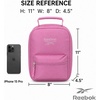 image:imageReebok Mens amp Womens Insulated Work Lunch Box Two Compartments with HandleQuinn Groovy Pink