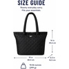 image:imageReebok Womens Quilted Puffer Tote Bag Carry On for Work amp TravelBarbara Black