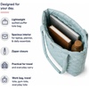 image:imageReebok Womens Quilted Puffer Tote Bag Carry On for Work amp TravelBarbara Boho Sage