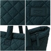 image:imageReebok Womens Quilted Puffer Tote Bag Carry On for Work amp TravelBarbara Dark Emerald