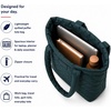 image:imageReebok Womens Quilted Puffer Tote Bag Carry On for Work amp TravelBarbara Dark Emerald