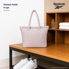 image:imageReebok Womens Quilted Puffer Tote Bag Carry On for Work amp TravelBarbara Pumice Stone