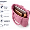 image:imageReebok Womens Quilted Puffer Tote Bag Carry On for Work amp TravelBeatrice Infant Lilac