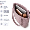 image:imageReebok Womens Quilted Puffer Tote Bag Carry On for Work amp TravelBeatrice Latte
