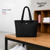 image:imageReebok Womens Quilted Puffer Tote Bag Carry On for Work amp TravelBeatrice Quilted Black