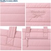 image:imageReebok Womens Quilted Puffer Tote Bag Carry On for Work amp TravelBeatrice Smoky Rose