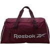 image:imageReebok Lightweight Unisex Carry On Gym Duffle Bag for Men amp Women SportsDenver  Black Cherry Silver