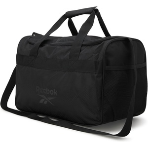 image:imageReebok Compact Carry On Gym Duffle Bag for Women amp Men Adjustable StrapWarrior II All Black