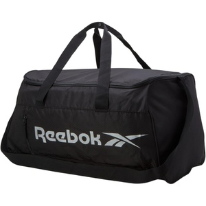 image:imageReebok Lightweight Unisex Carry On Gym Duffle Bag for Men amp Women SportsDenver  Black Silver